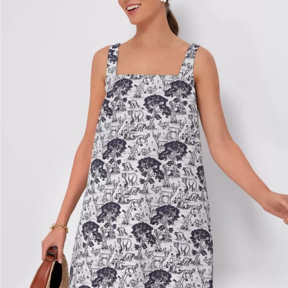 Tuckernuck/ Hyacinth House Safari Toile Dress - XL